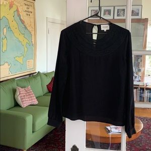 100 % Silk Sezane Blouse